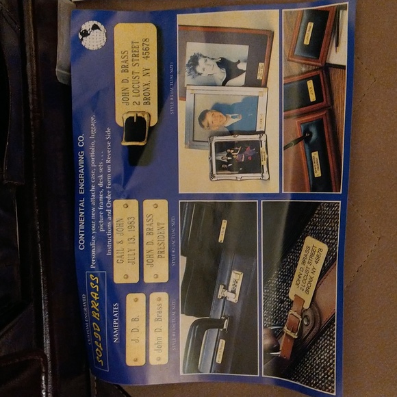 NIB Heritage burgundy leather attached case - Picture 9 of 11